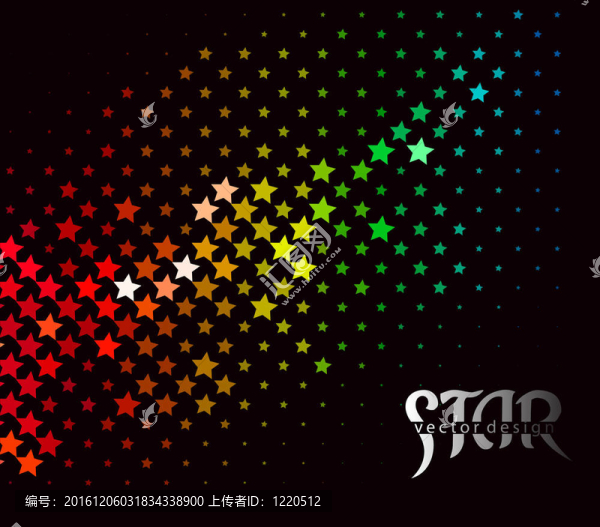 摘要恒星背景