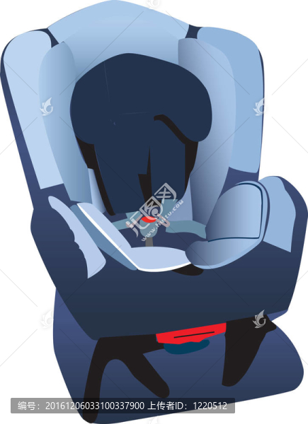 汽車(chē)座椅的插圖