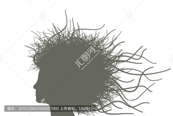 有毛的女人