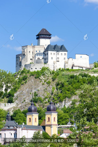 Trencin,Castle；斯洛伐克