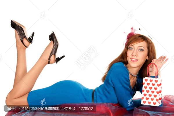 年輕的女人