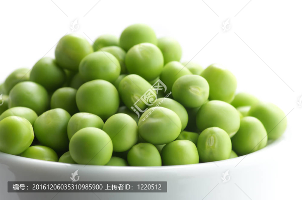 綠色的豌豆