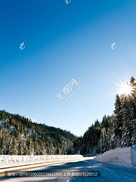 雪山覆蓋