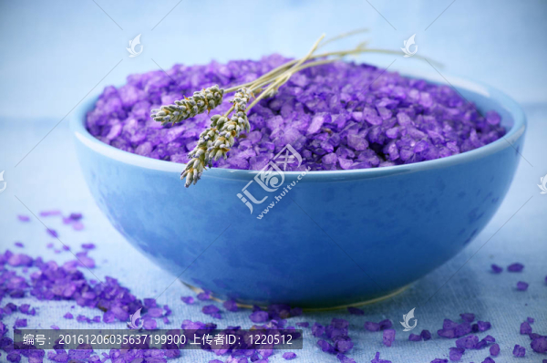 沐浴鹽和薰衣草