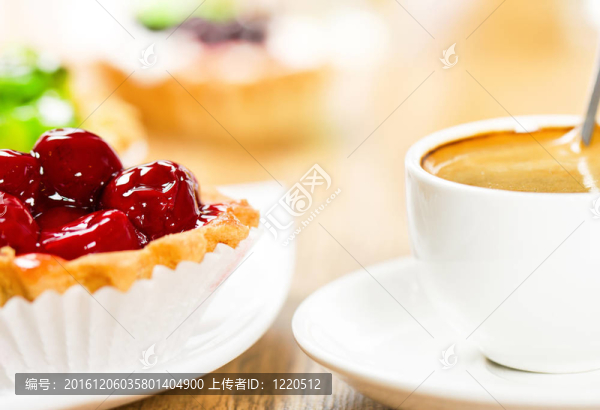 甜點和咖啡