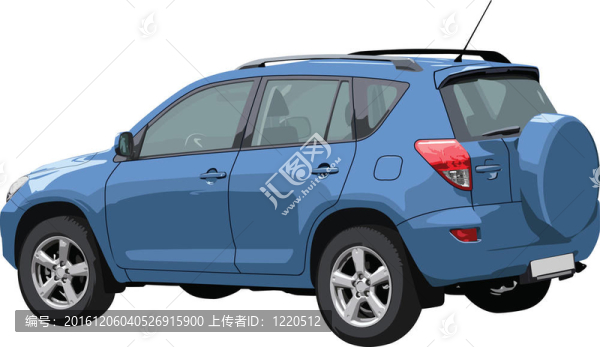 向量的越野車