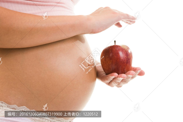 蘋果在手
