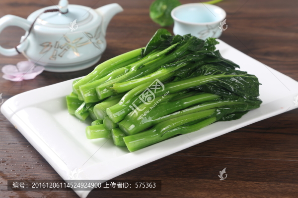 白灼菜心