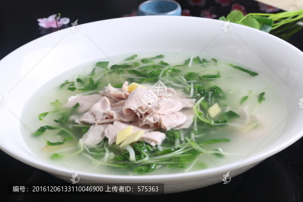 原味瘦肉白菜仔湯
