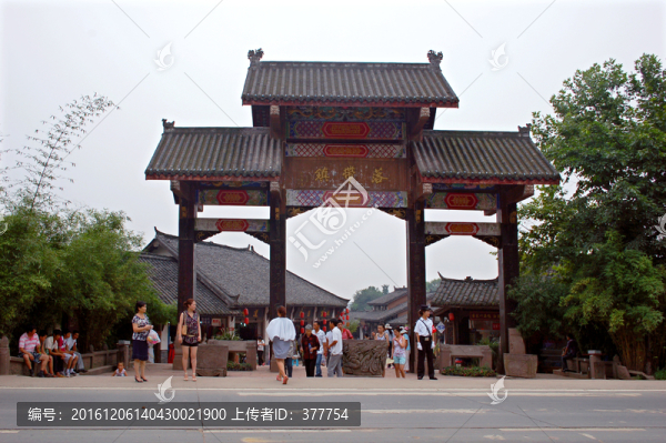 洛帶古鎮(zhèn)牌坊