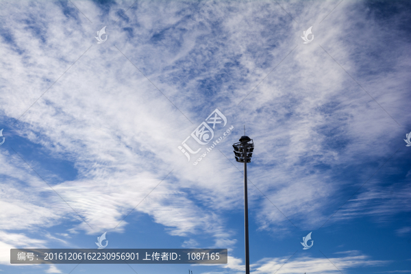 藍天白云