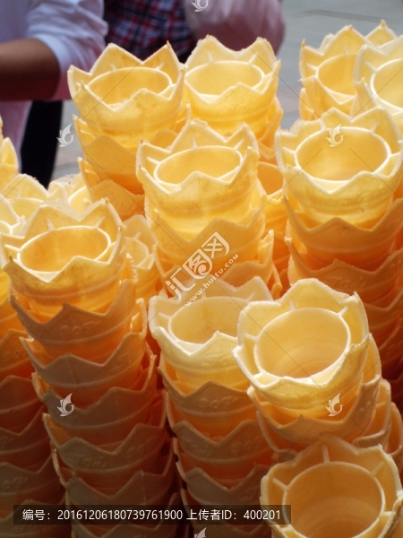 冰激凌,蛋筒