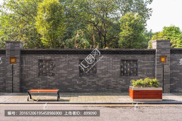 中式圍墻