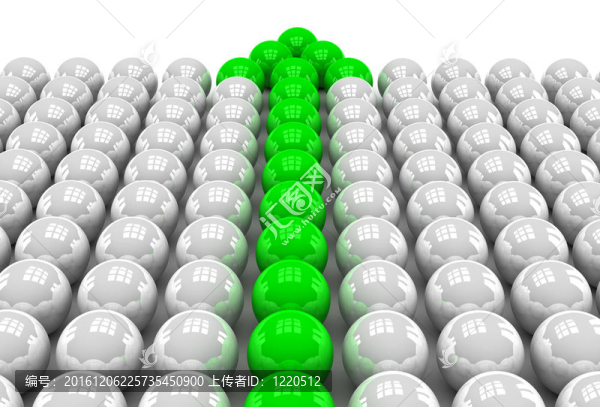 三維領(lǐng)導(dǎo)者概念。白色的背景