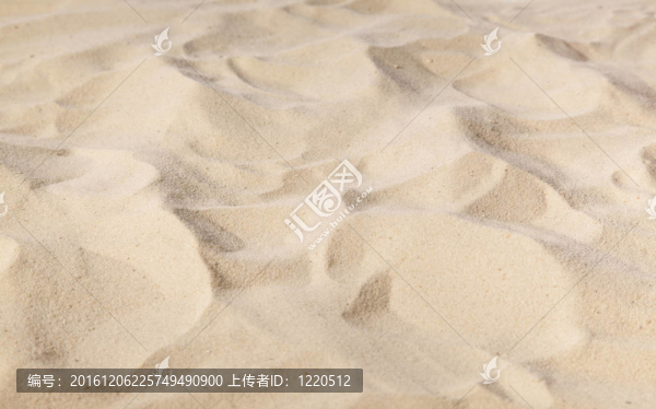 海灘上的沙子
