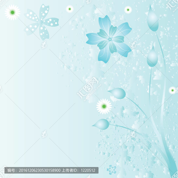 美麗的花卉背景