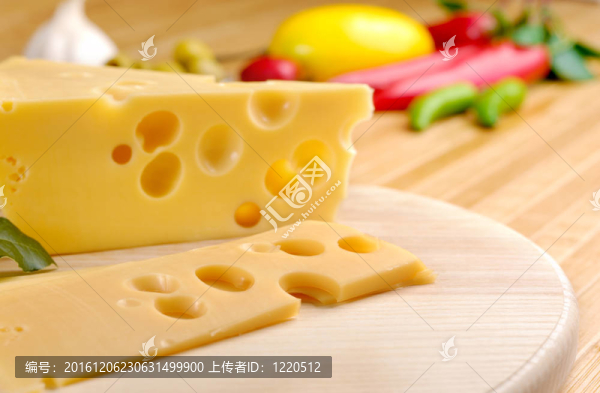 奶酪和蔬菜
