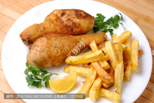 土豆炸雞