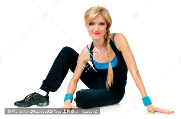 美麗健康的女孩