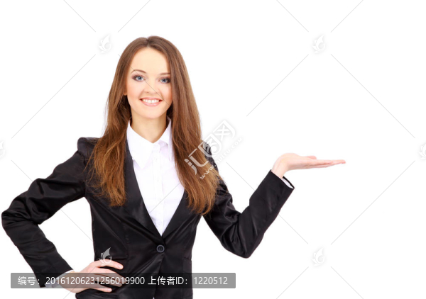 美麗商業(yè)女性肖像