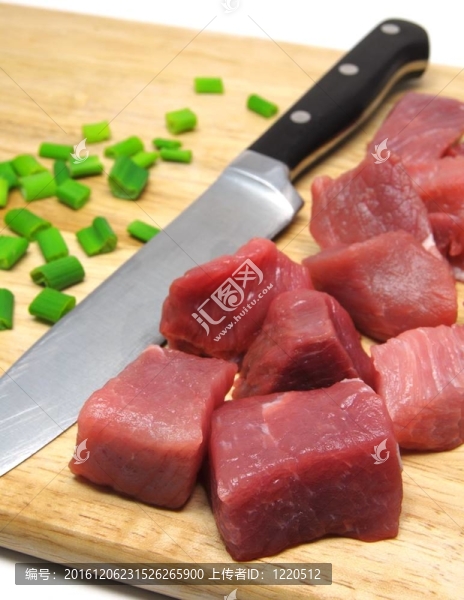 新鮮的肉