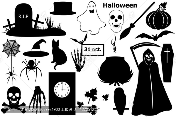 萬圣節(jié)元素