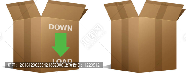 下載圖標(biāo)和空白框