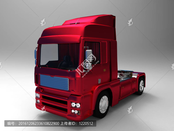 紅色掛車