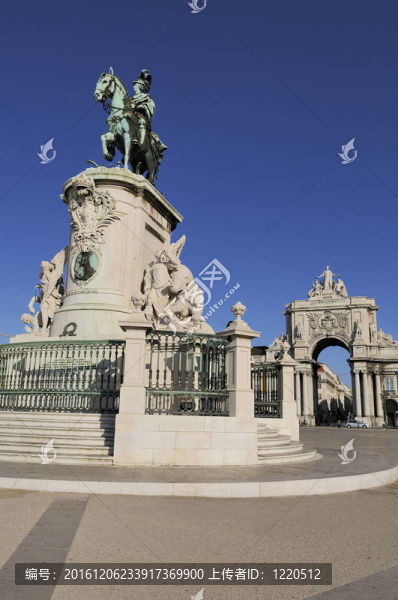 雕像在Lisbon
