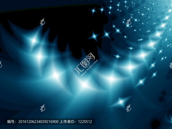 星光閃耀的夜晚
