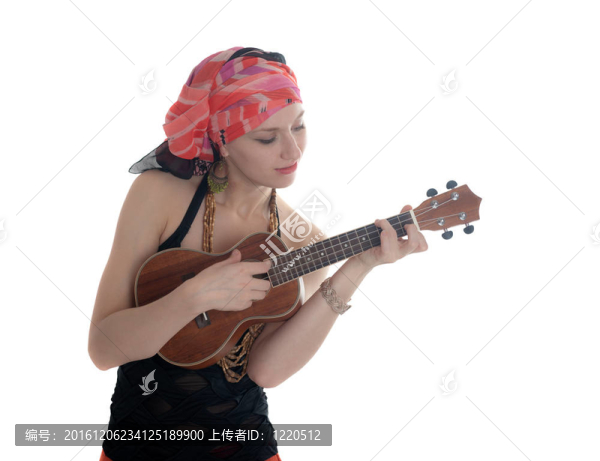 女孩在夏威夷
