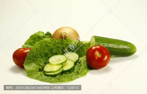 新鮮的沙拉