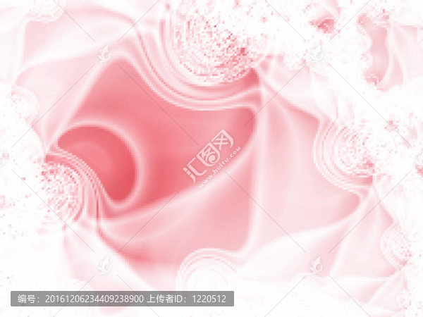 絲綢花邊。插畫