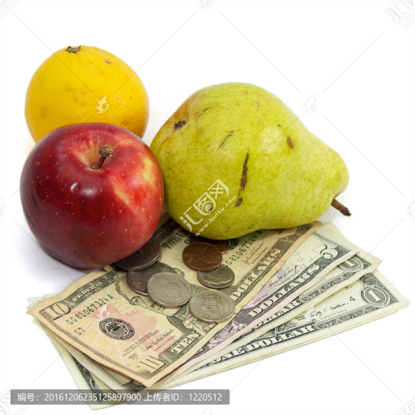 食品水果和金錢成本高