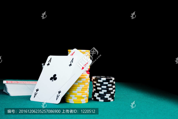紙牌游戲和賭博籌碼