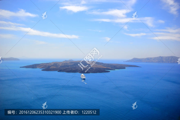 圣托里尼火山