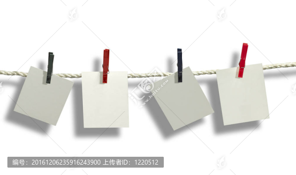 晾衣繩和標(biāo)簽