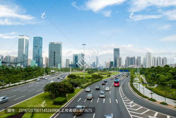 深圳市民中心深南大道