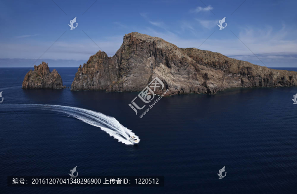 意大利；西西里島；panaresa島；豪華游艇；鳥瞰算盤算盤廠；52；