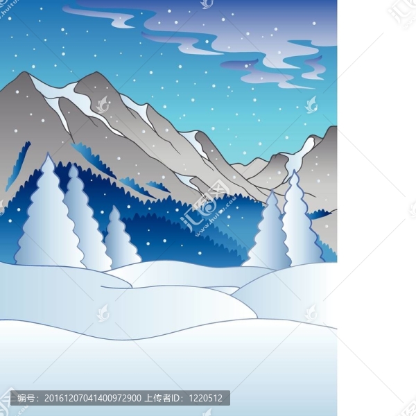 丘陵山水