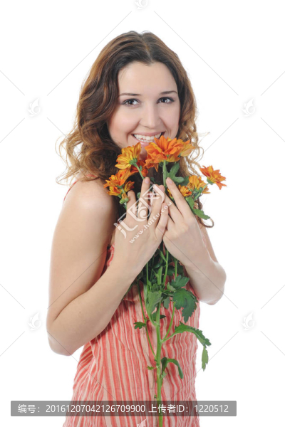 有花的黑發(fā)
