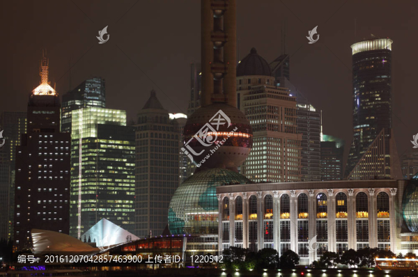 浦東近代建筑；中國(guó)上海