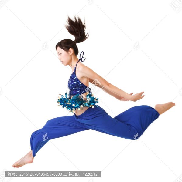 時(shí)尚的舞蹈姿勢(shì)