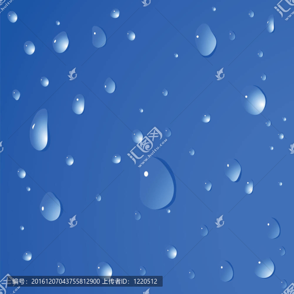 水滴背景
