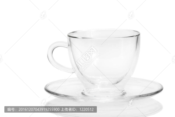 白底咖啡杯