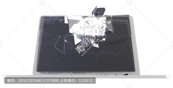 電腦黑客概念-損壞PC
