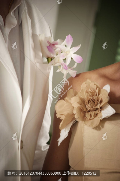 婚禮上的新婚夫婦