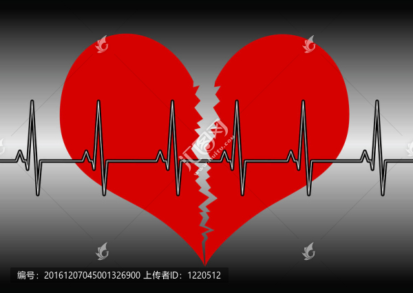 破碎的心
