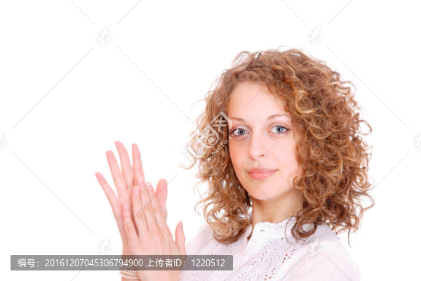 年輕漂亮的女人