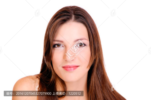美麗的微笑的女人